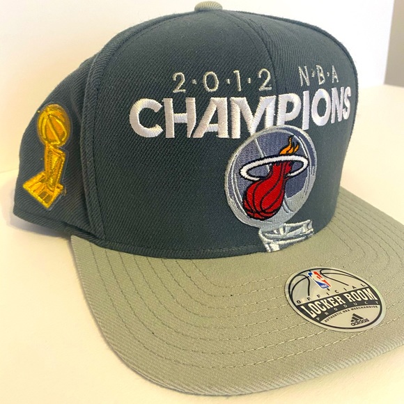Miami Heat 2012 NBA Champions Snapback Hat - Picture 1 of 6